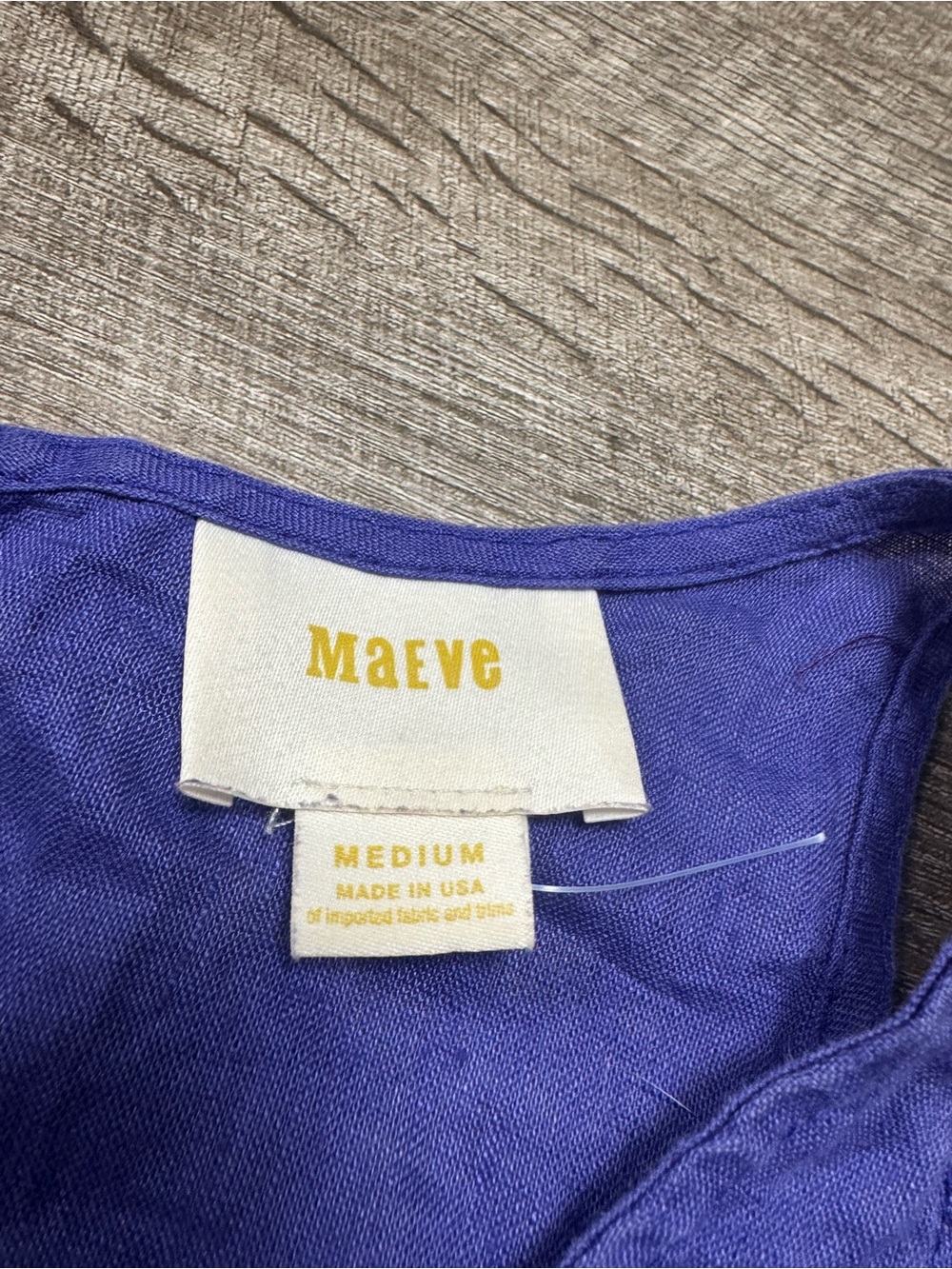 Maeve by Anthropologie 100% Linen Tank Top Size Medium - Picture 4 of 8